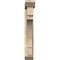 Ekena Millwork Merced Slat Rough Sawn Bracket w/ Offset Brace, Douglas Fir, 6"W x 28"D x 40"H BKT0604X28X40MRC06RDF - alternate 4